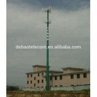 GSM microwave telecommunication monopole towers