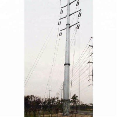 power transmission steel poles