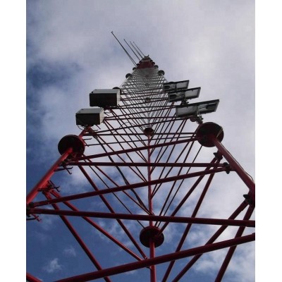 200ft three legged tubular self-supporting microwave towers