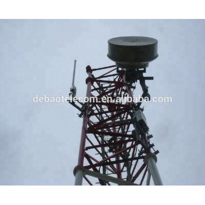 High quality Galvanized Self Supporting Steel Pipe Antenna tower