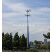 30m customized communication GSM monopole towers