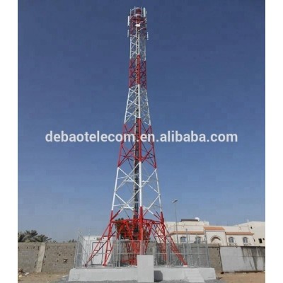 microwave tubular communication towers