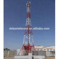 microwave tubular communication towers