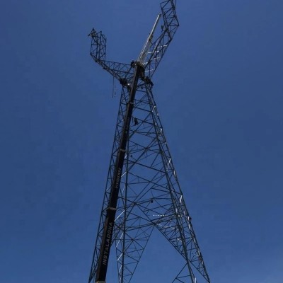 400kva power transmission line angular tower