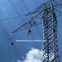 high voltage power transmisson lattice tower